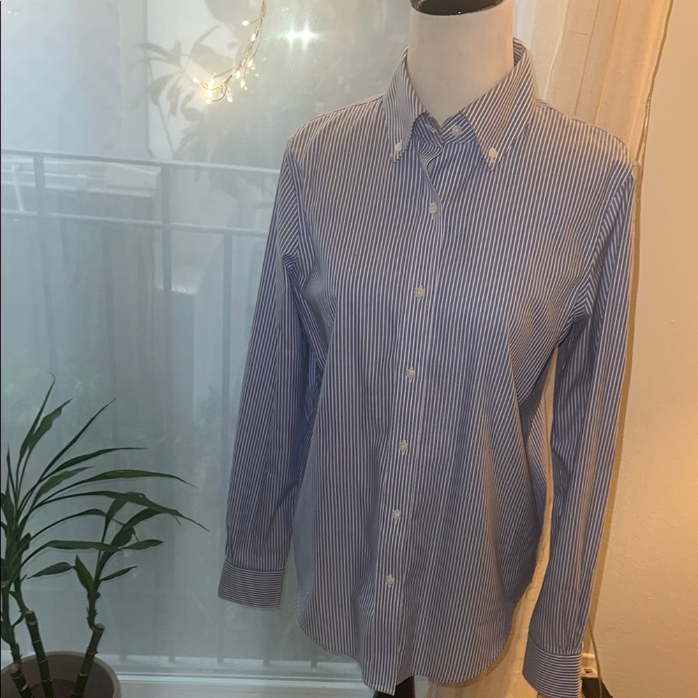 Blue Striped Men's Shirt